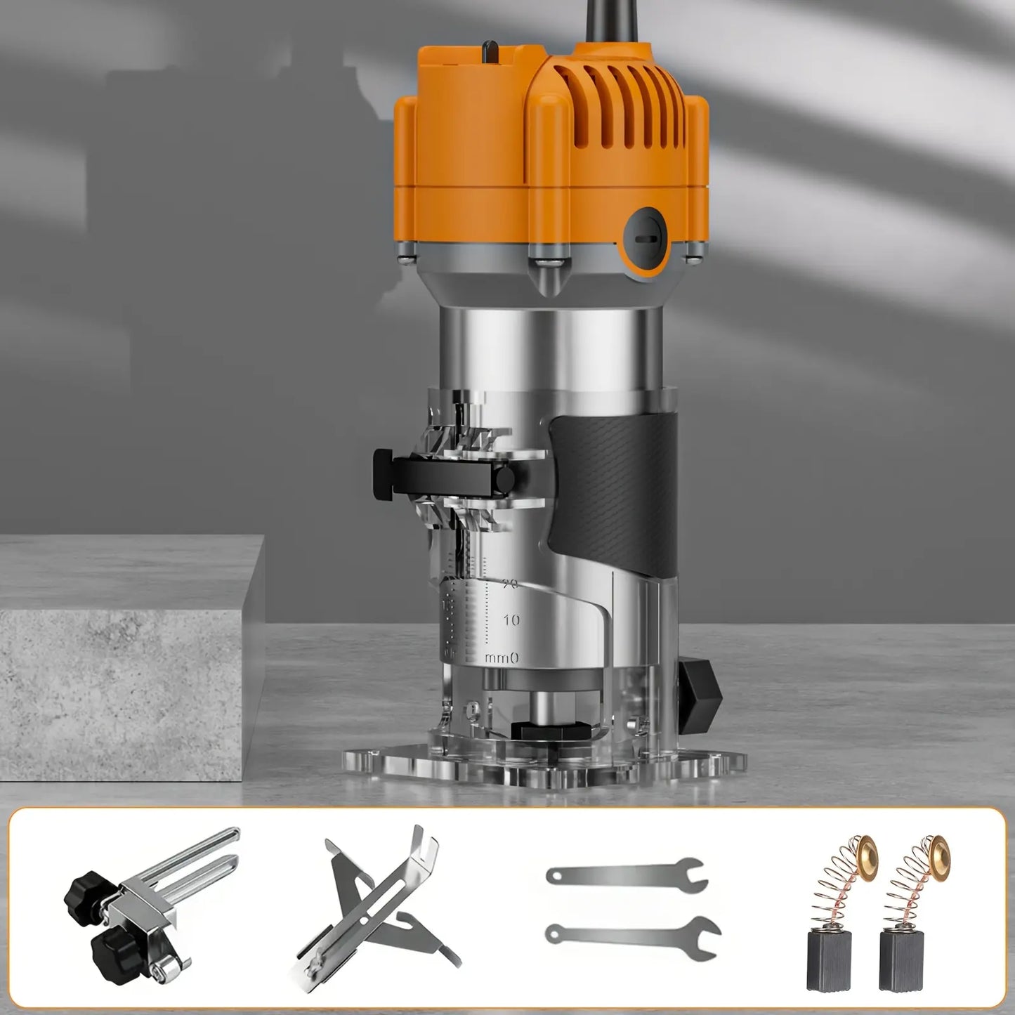 Advanced Woodworking Carving Machine with Precision Edge and Roller Guides for Accurate Edge Trimming and Irregular Wood Shaping, Ideal for Groove Milling and Edge Finishing, Perfect Gift for Woodworking Aficionados