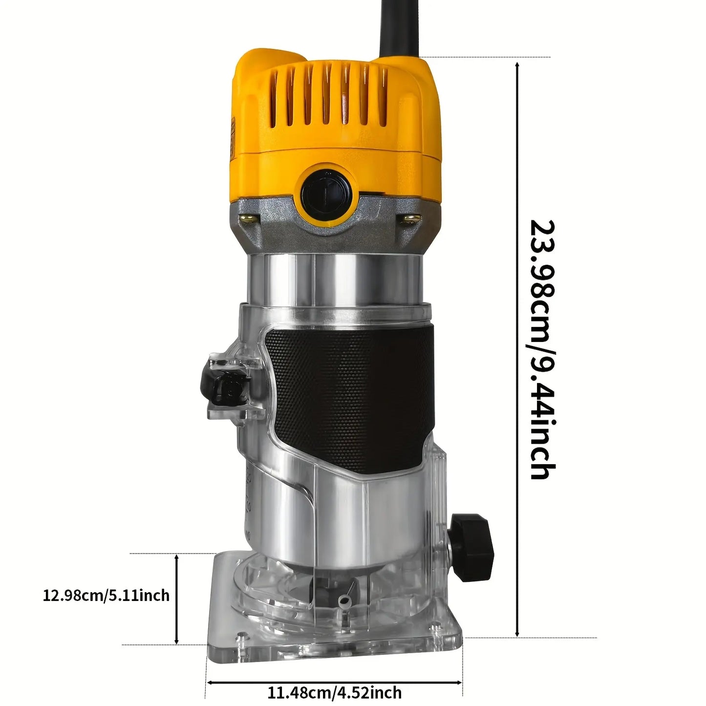 Advanced Woodworking Carving Machine with Precision Edge and Roller Guides for Accurate Edge Trimming and Irregular Wood Shaping, Ideal for Groove Milling and Edge Finishing, Perfect Gift for Woodworking Aficionados