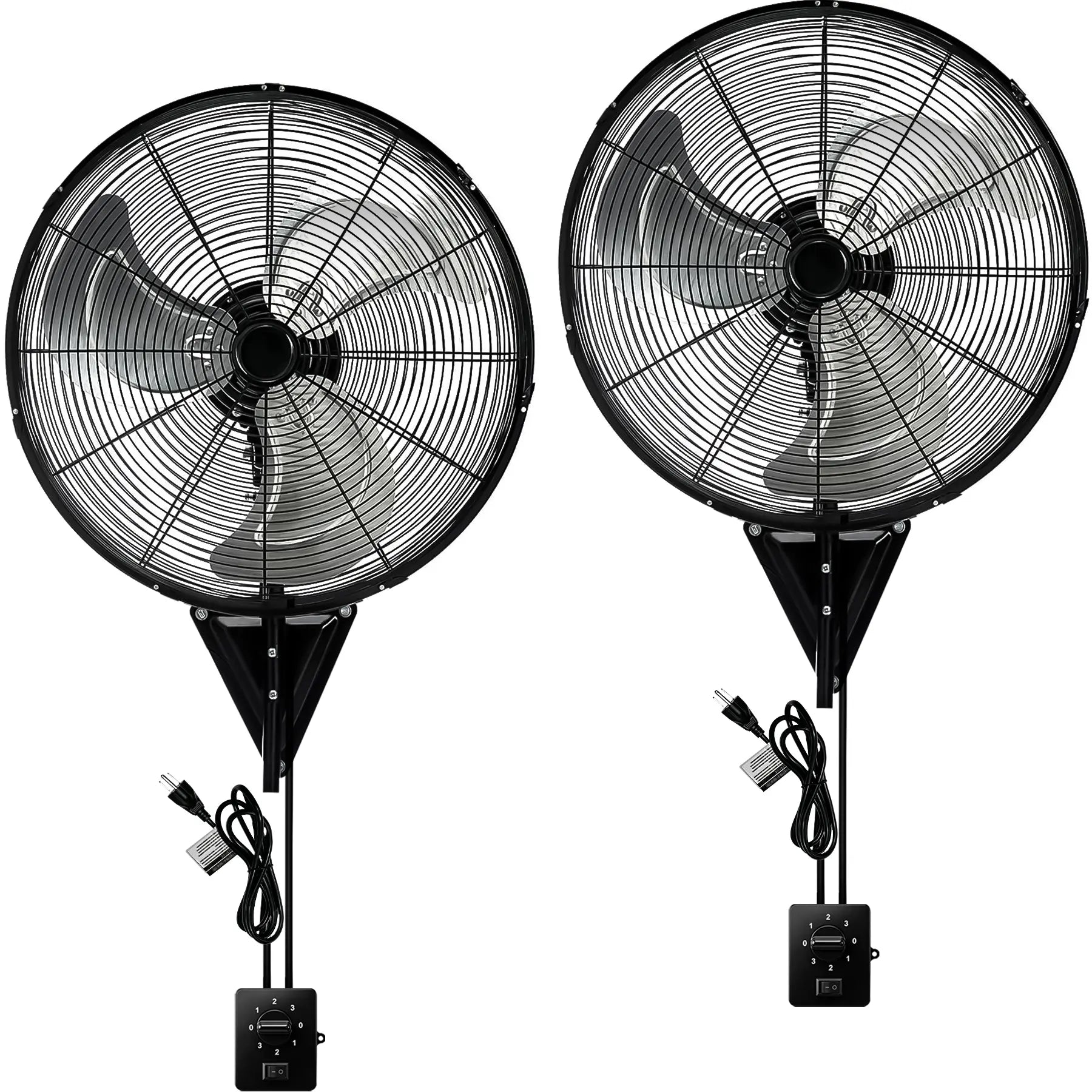 30-Inch High Velocity Industrial Drum Fan, 13,000 CFM 3-Speed Air Circulation for Garage, Warehouse, Workshop, Factory, Basement, and Home Essentials