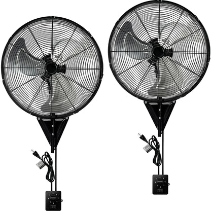30-Inch High Velocity Industrial Drum Fan, 13,000 CFM 3-Speed Air Circulation for Garage, Warehouse, Workshop, Factory, Basement, and Home Essentials